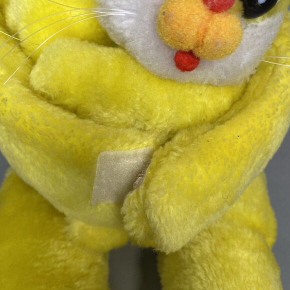 Conesco-Chase Yellow Rabbit Plush Hugging Bunny Mom Dad Baby 20"‎ Korea Vintage - Picture 3 of 10